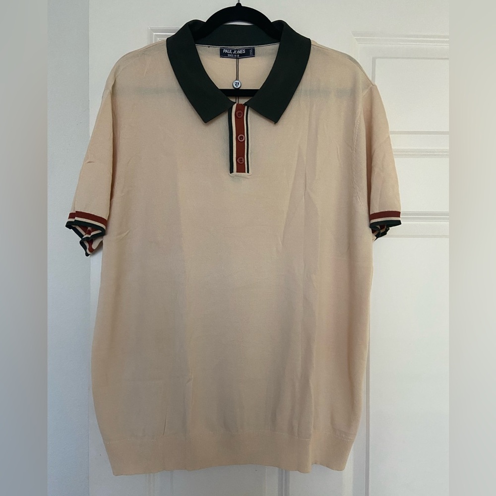 Paul Jones Cream short sleeve - NWT